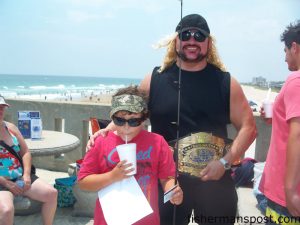 Dan Wargo (age 9) won the Southeastern King Mackerel Club Fishing With Special Friends tournament, held June 14 on Johnnie Mercer's Pier, along with a custom rod and $50 gift card by weighing the event's largest catch, a stingray.